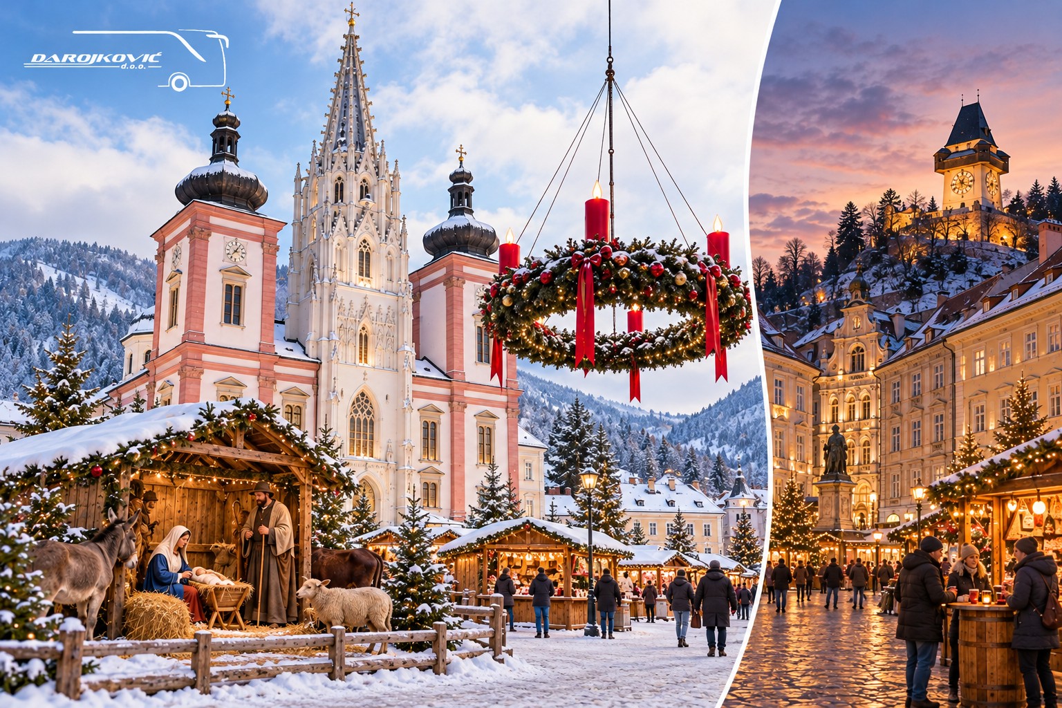 Mariazell i Graz u adventu
