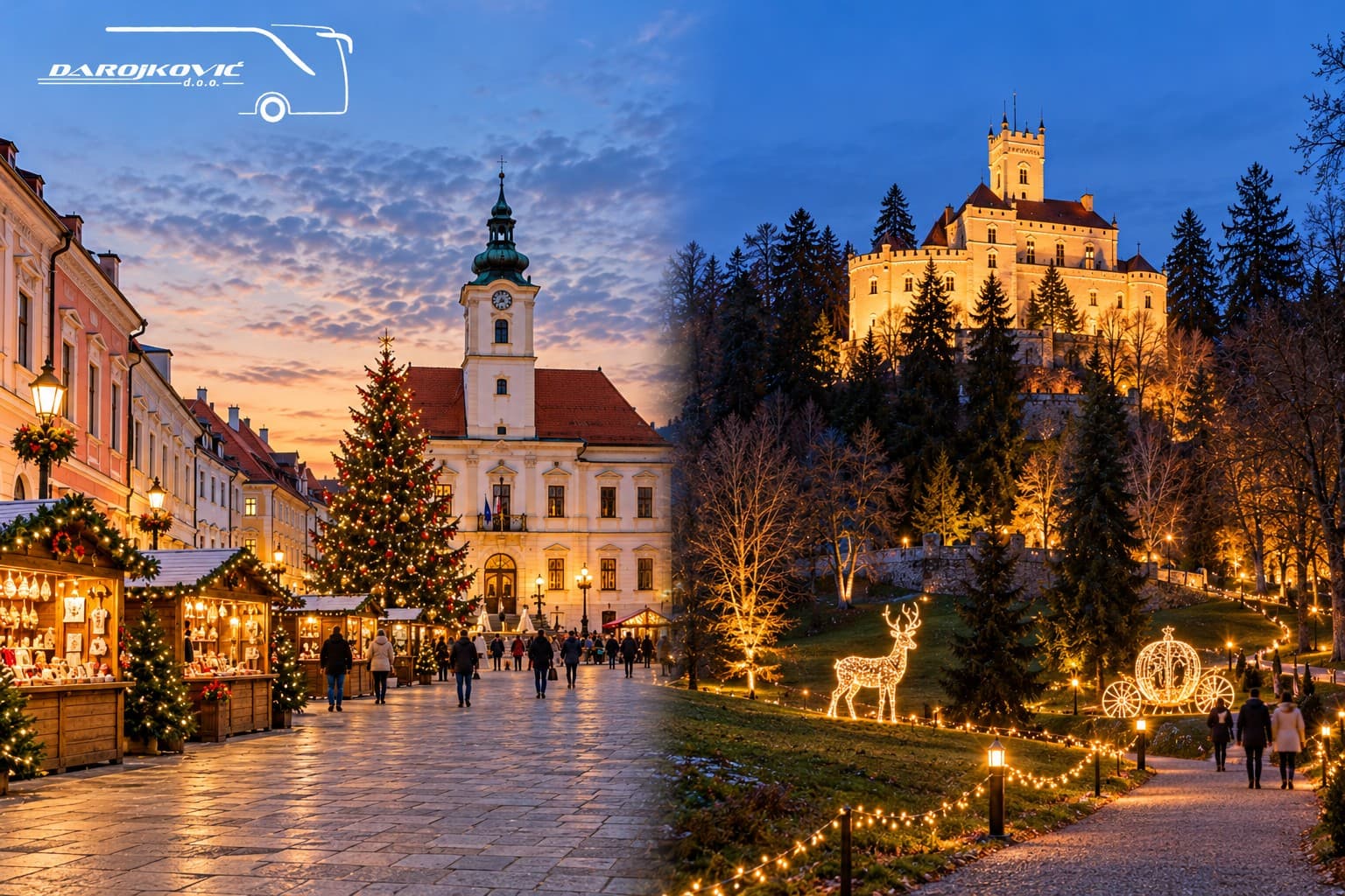 Varaždin i Trakošćan u adventu